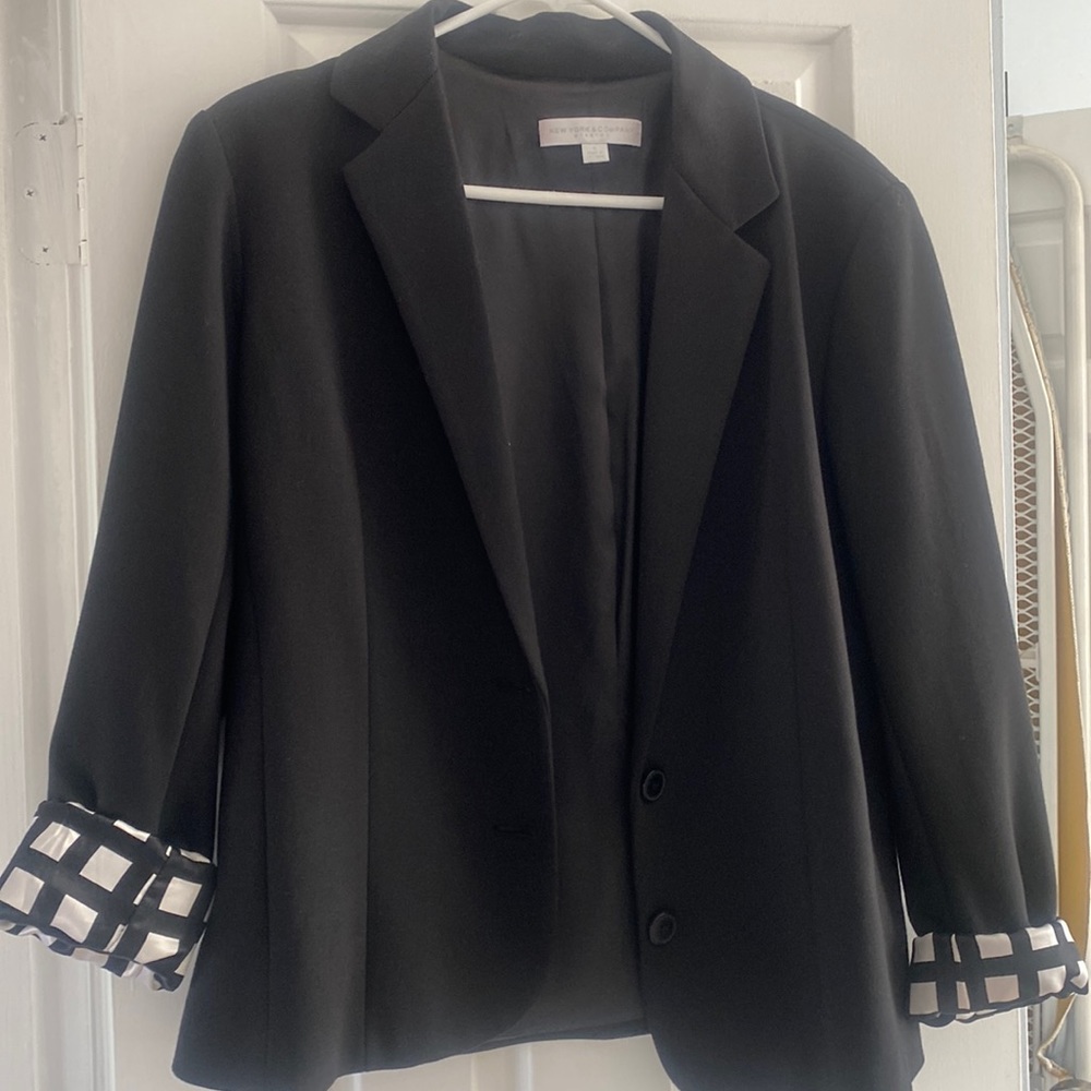 NY Company Black Blazer - Size 12